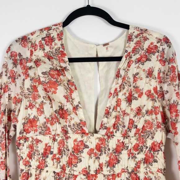 Free People Keep You Floral Mini Dress in Classic Combo - Picture 9 of 15